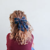 Pack 2 lazos tartán verde