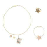 Set joyas unicornios