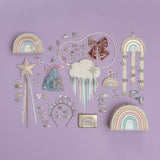 Clips de pelo mariposas
