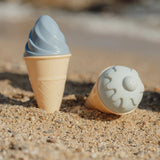 Set de playa helados azul ballenas Little Dutch