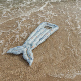 Colchoneta agua infantil azul cola ballena Little Dutch