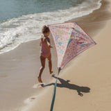 Cometa infantil rosa sirenas Little Dutch