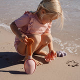 Set de playa niña 3 piezas rosa sirenita Little Dutch