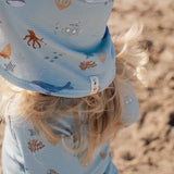Bañador pañal bebé unisex azul océano Little Dutch