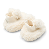 Patucos bebé borreguito crema